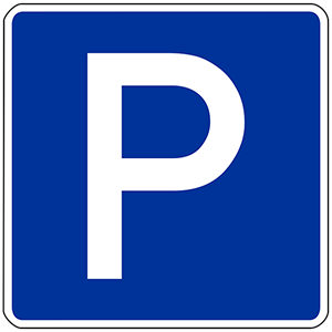 Parkeerplaats bord