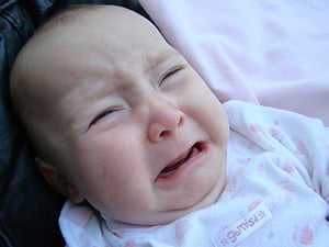 Baby huilt