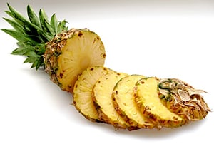 Gesneden ananas