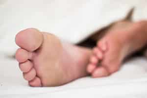 Slapen voeten in bed